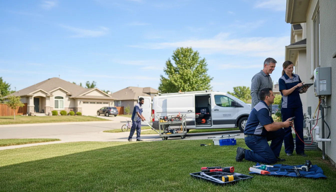 Tankless water heater service in Bethany, CT